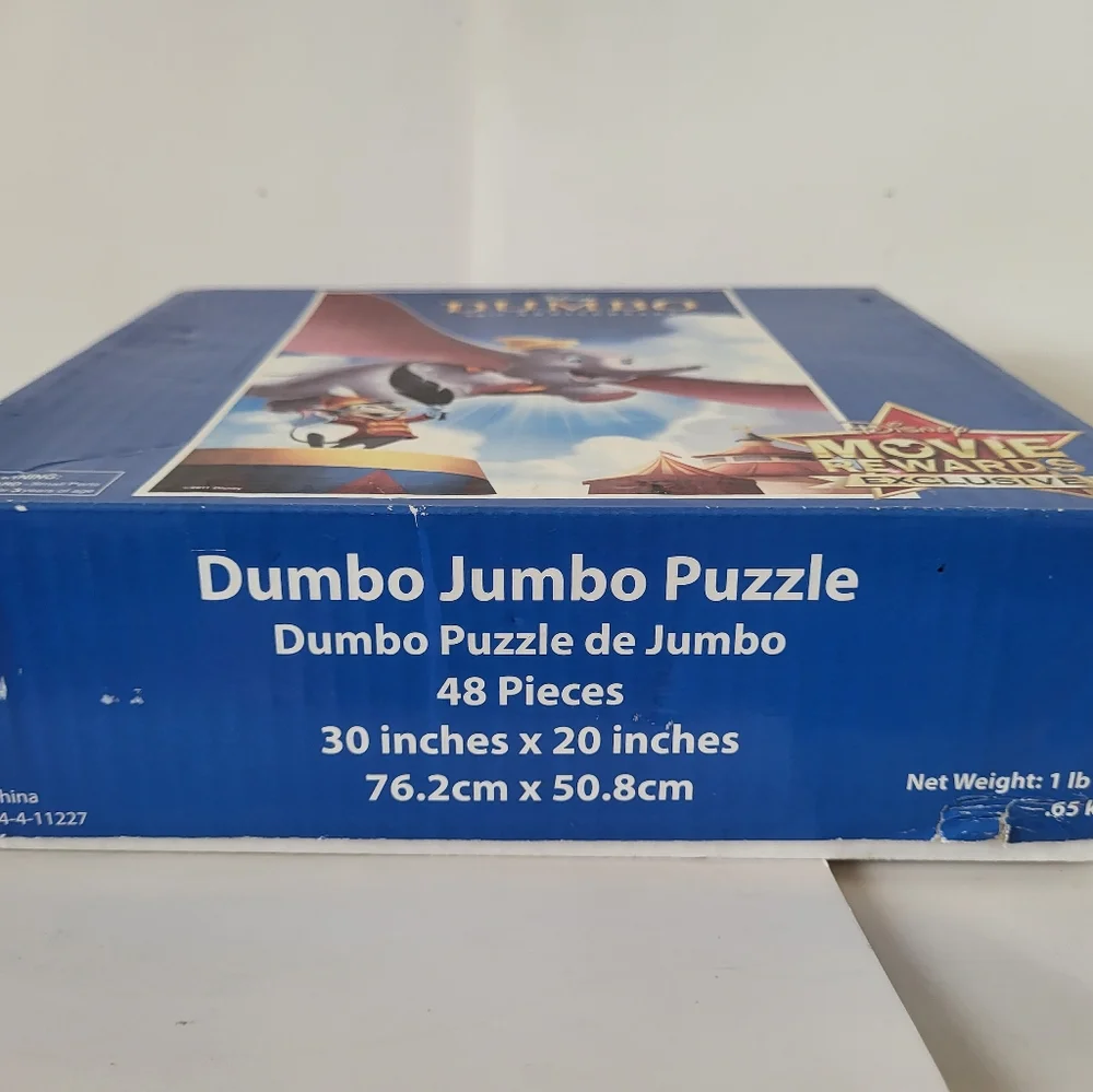 Disney Dumbo 70th Anniversary Movie Rewards Exclusive Puzzle